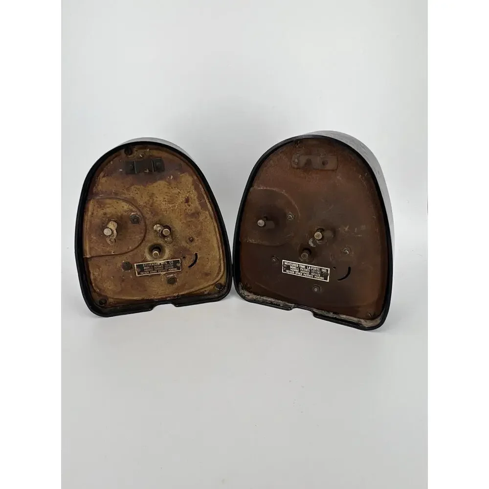 Vintage Noguchi Hawkeye Measured Time Clocks/Kitchen Timer Stevenson Mfg. Co.